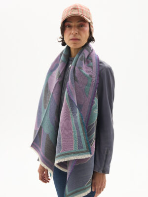 WOOL SCARF "MYSTIQUE FOREST"