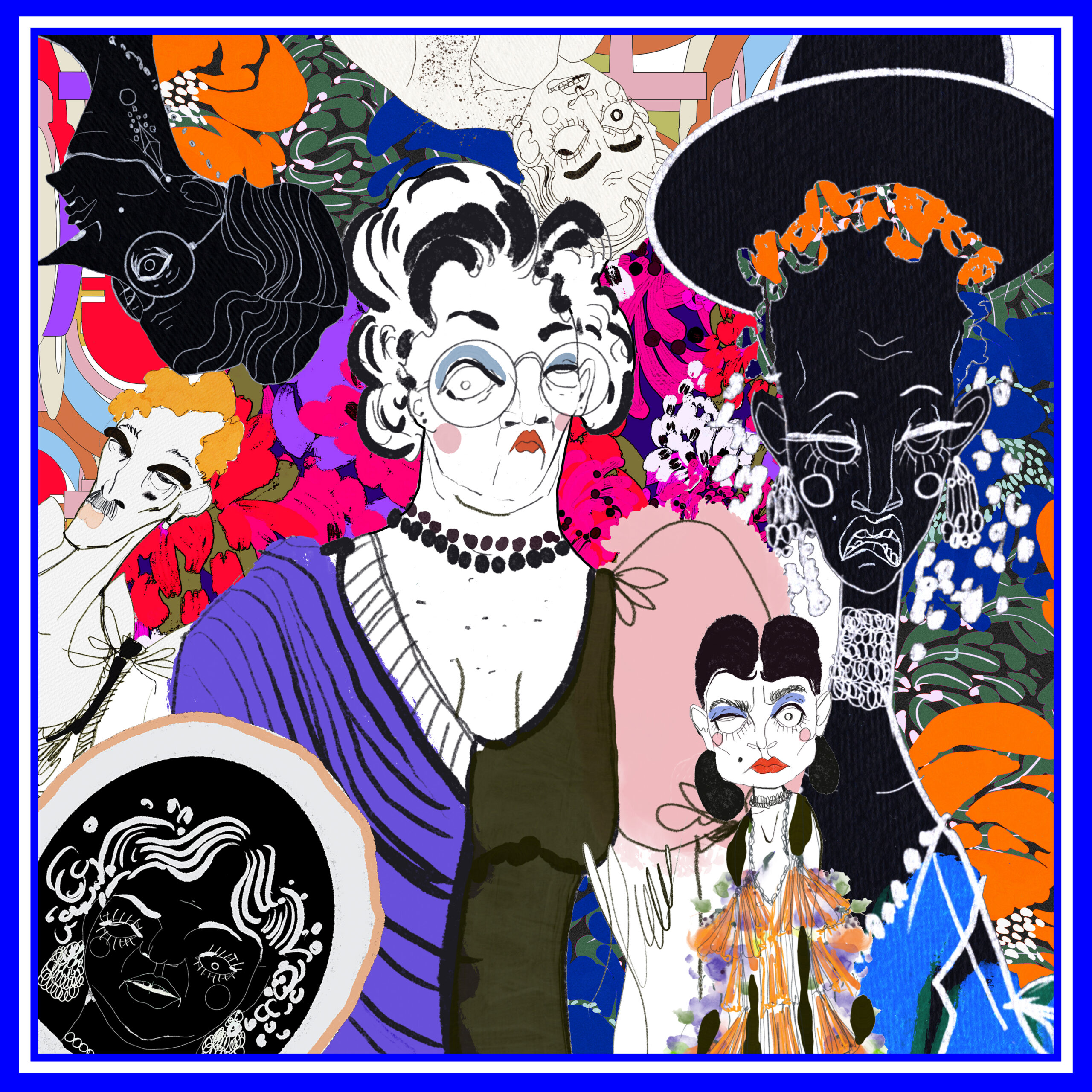 SILK SHAWL "WITH MY FAVOURITE PEOPLE" - Image 2