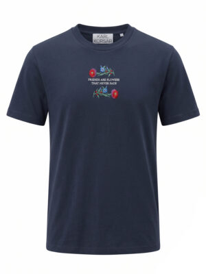 T-SHIRT "FRIENDS ARE FLOWERS THAT NEVER FADE"